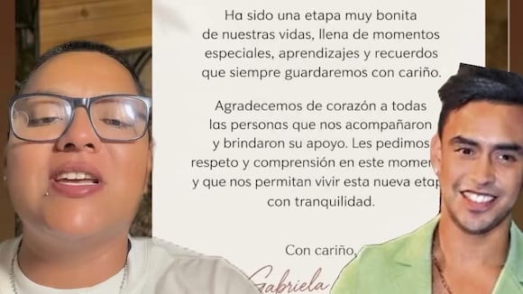 TROME - Gabriela Herrera y Chávarri anuncian su ruptura a dos meses de iniciar su relación