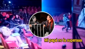 Hija de “Robotín” avergonzó a su papá en frente de “Robotina” | VIDEO