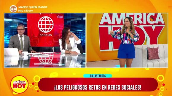 Valeria Piazza justifica tardanza en simulacro