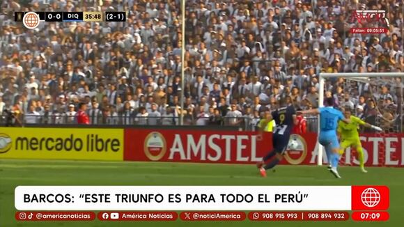 Hernán Barcos y sus declaraciones tras clasificación histórica