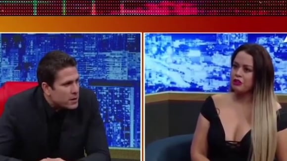 TROME - Flor Polo se molesta con Paco Bazán y él la cuadra EN VIVO por preguntas sobre su vida privada