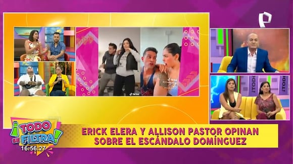 Erick Elera Y Allison Pastor Opinan Sobre El Escándalo Domínguez