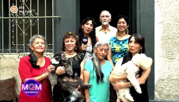 Ricardo Badani abrió las puertas de su casa y presentó a sus 6 esposas