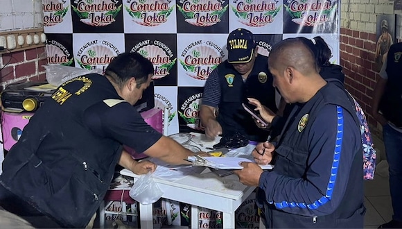 Chiclayo: Vendían droga en cevichería.