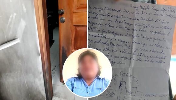 La Libertad: Extorsionadores lanzan bombas molotov a casa de profesora por negarse a pagar 30 mil soles