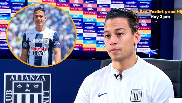 Cristian Benavente y s gesto con Alianza Lima