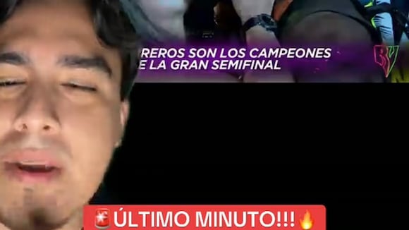 Said causa revuelo en redes tras actitud con Ale Baigorria cuando ella lo besa en semifinal de ‘EEG’