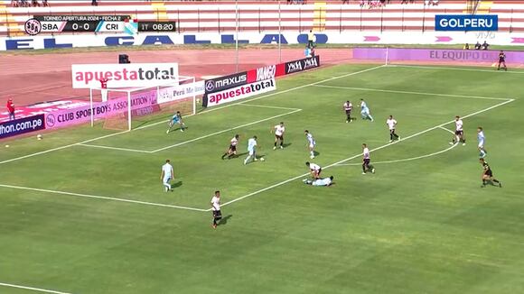 Martín Cauteruccio puso el 1-0 de Cristal con gran definición (Video: GOLPERU)