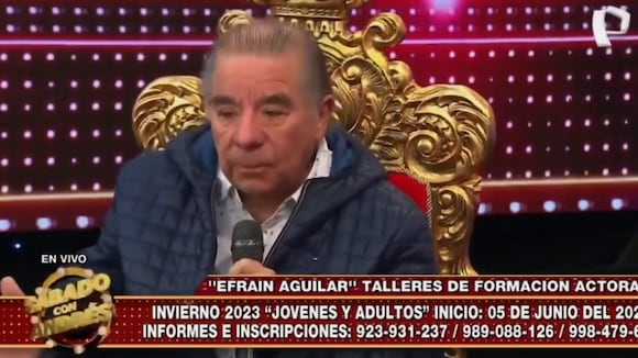 Trome | Aandrés Hurtado le agradeció a Efraín Aguilar por botarlo del teatro