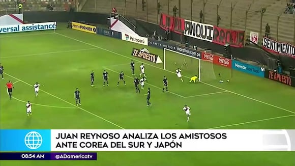 Reynoso habla de los próximos amistosos de Perú