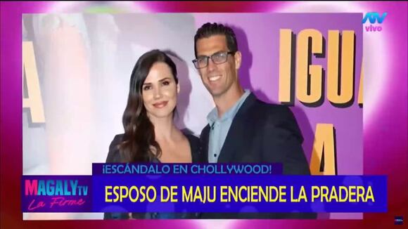 Esposo de Maju Mantilla se pronuncia