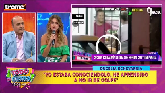 TROME | Ducelia Echevarría llora y pide perdón tras ampay (Video: Panamericana TV)