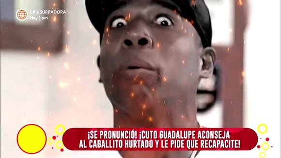 Cuto Guadalupe aconseja a Caballito Hurtado