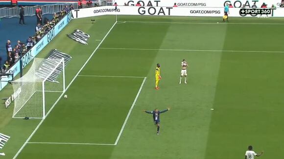 ¡Tremenda avivada! Mbappé marcó el gol más insólito del año