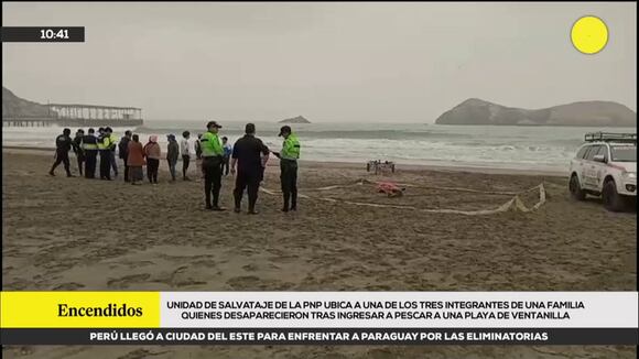 TROME - Desaparecidos en mar de Ventanilla: hallan el cadáver de uno de los tres familiares perdidos