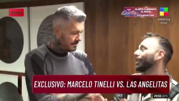TROME - Tinelli confirma que sigue en relación con Milett y revela cuándo se reencontrarán en Argentina