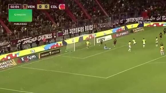 TROME | GOL de Telasco Segovia en el Venezuela - Colombia (Televen)