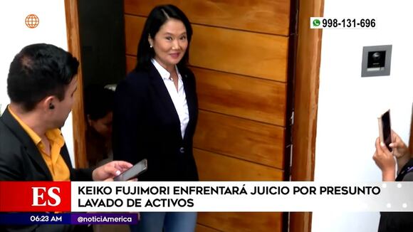 Keiko Fujimori afrontará juicio