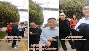 Viral: sereno saluda a delegación china en su propio idioma