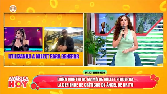 Martha Valcárcel molesta con Janet Barboza