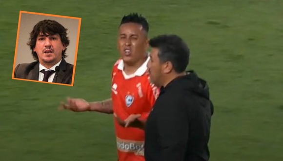 TROME | Christian Cueva le increpa a Jean Ferrari (GOL PERÚ)