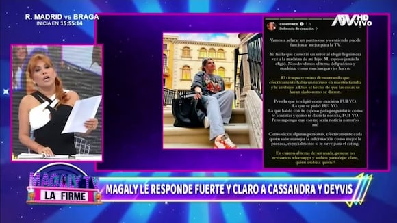 TROME - Magaly Medina vs. Cassandra