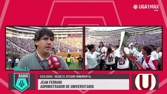 Jean Ferrari habló sobre La Noche Crema 2024. (Video: Liga 1 MAX)