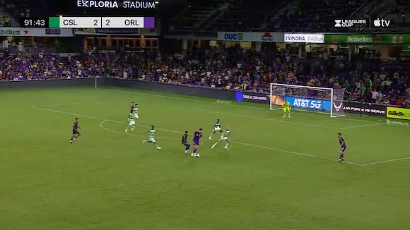 TROME | Gol de Wilder Cartagena al Santos Laguna ( @OrlandoCitySC)