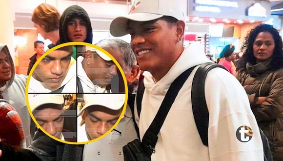 Joao Grimaldo no pudo contener las lágrimas antes de volar a Serbia (Video: América)