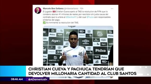 Situación de Christian Cueva
