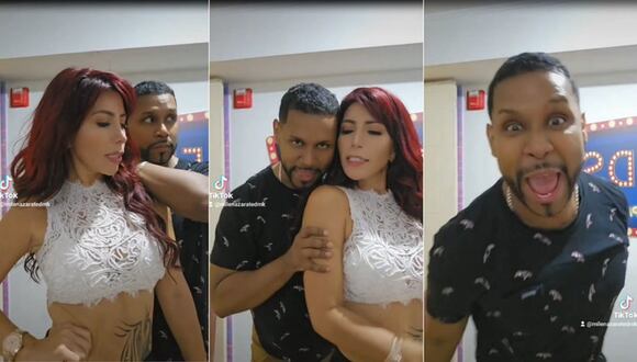 Edson Dávila y Milena Zarate grabaron nuevamente un Tiktok luego de la polémica con Greissy Ortega