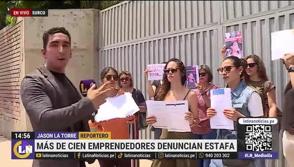 Emprendedores estafados por organizadores de feria, piden que devuelvan 160 mil soles