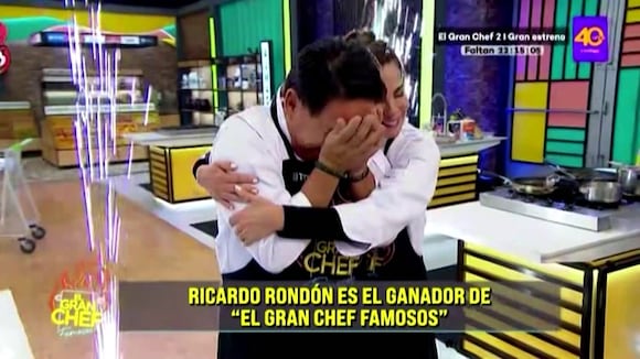 TROME - ¡Ricardo Rondón gana ‘El gran chef famosos’! Superó a Karina Calmet en el reality de Latina