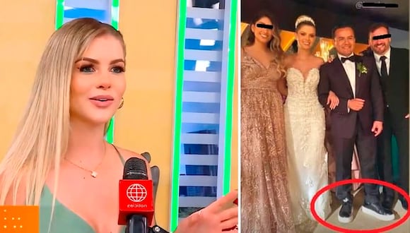 Brunella defiende de críticas a Richard Acuña por sus zapatos: “Cuando se casen, usan el que quieran”