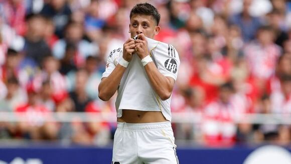 Gol de Güler, Real Madrid 2-1 Atlético. (VIDEO: DSports / FOTO: Getty)