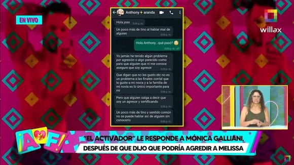 TROME - Activador arremete contra vidente que indicó que podría ser agresor: “Un poco más de tino y sentido común”