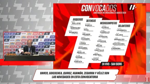 Mano Menezes habla sobre el llamado de Jairo Vélez ala selección peruana (Video: FPF Play)