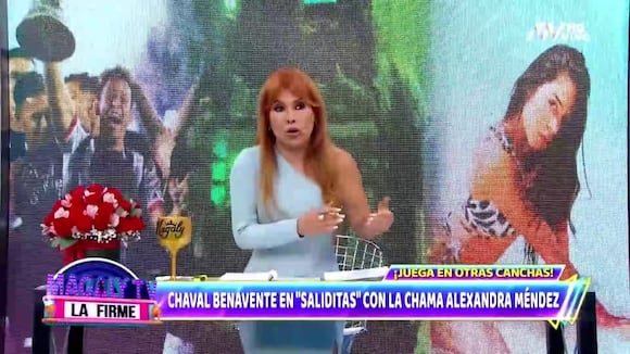 Trome|Ampayan al Chaval Benavente con la Chama Méndez