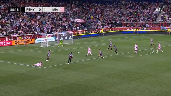 Lionel Messi debutó en la MLS con gol y puso 2-0 ante RB New York (video: YouTube)