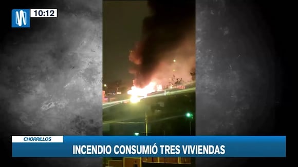 Trome | Incendio en Chorrillos