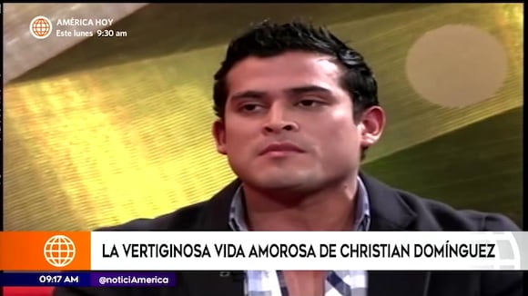 La vertiginosa vida amorosa de Christian Domínguez