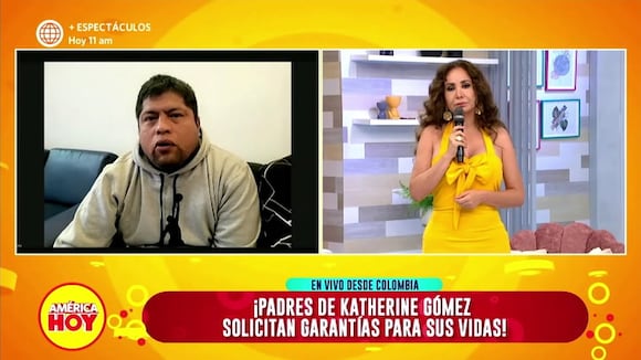 Padre de Katherine Gómez pide garantías para su familia