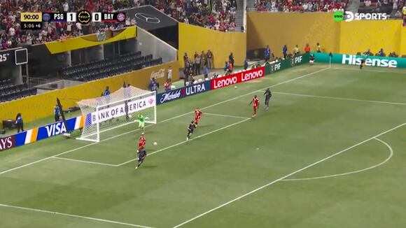 Gol de Demebele para el 2-0 del PSG vs. Bayern Munich | Video: DSports