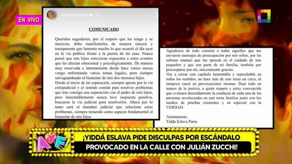 TROME | Comunicado de Yiddá Eslava (Amor y Fuego)