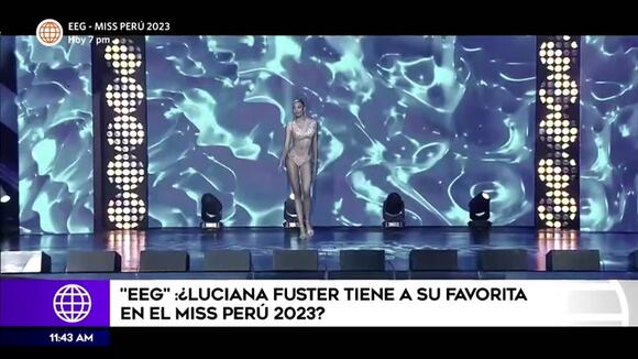 ¿Luciana Fuster tiene su favorita para el Miss Perú?