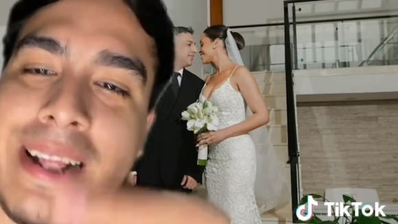 TROME - Ricardo Mendoza se casó con Katya Mosquera en romántica e íntima boda