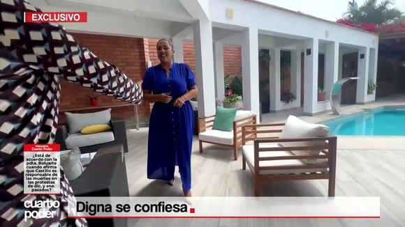 Digna Calle en Cuarto Poder