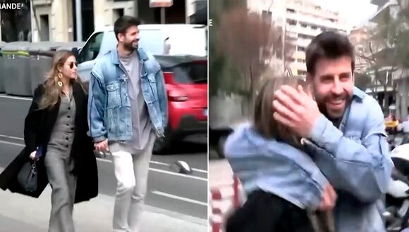 Clara Chía sufrió tremendo golpe cuando intentaba huir de la prensa junto a Gerard Piqué