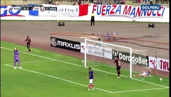 Golazo de Edison Flores en Universitario vs. Mannucci. (Video: GOLPERU)