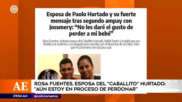 Rosa Fuentes: "Aún estoy en proceso de perdonar"